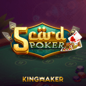 5 Card Poker card table icon